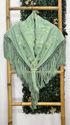 Mantón f Marisol