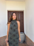 Vestido e Cuello halter