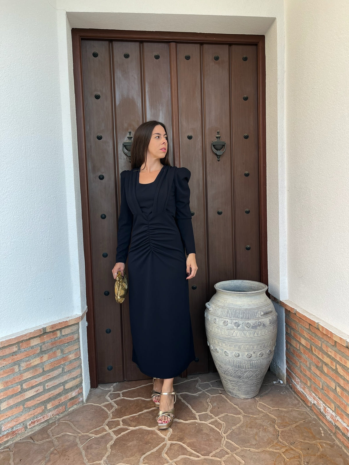 Vestido capa