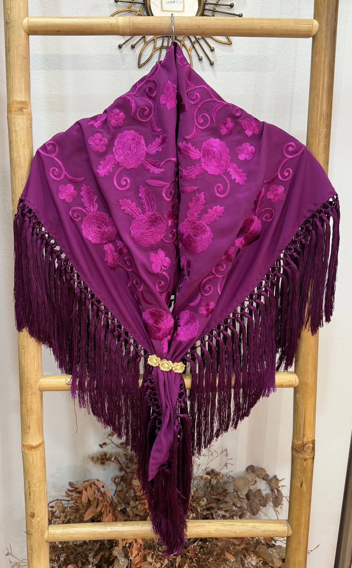 Mantón f Marisol