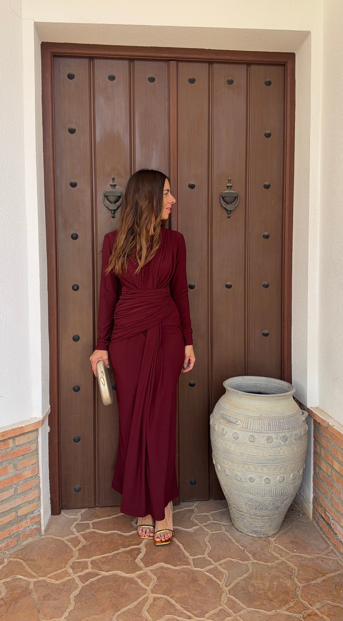 Vestido e diana