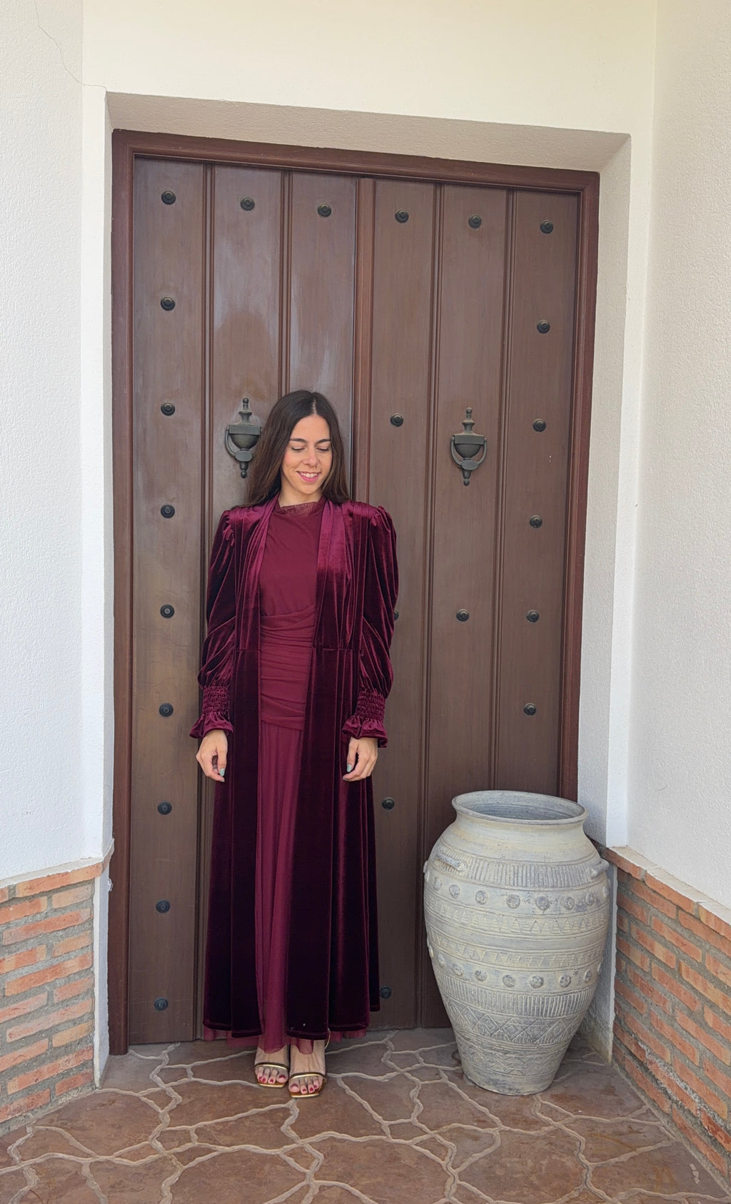Kimono terciopelo