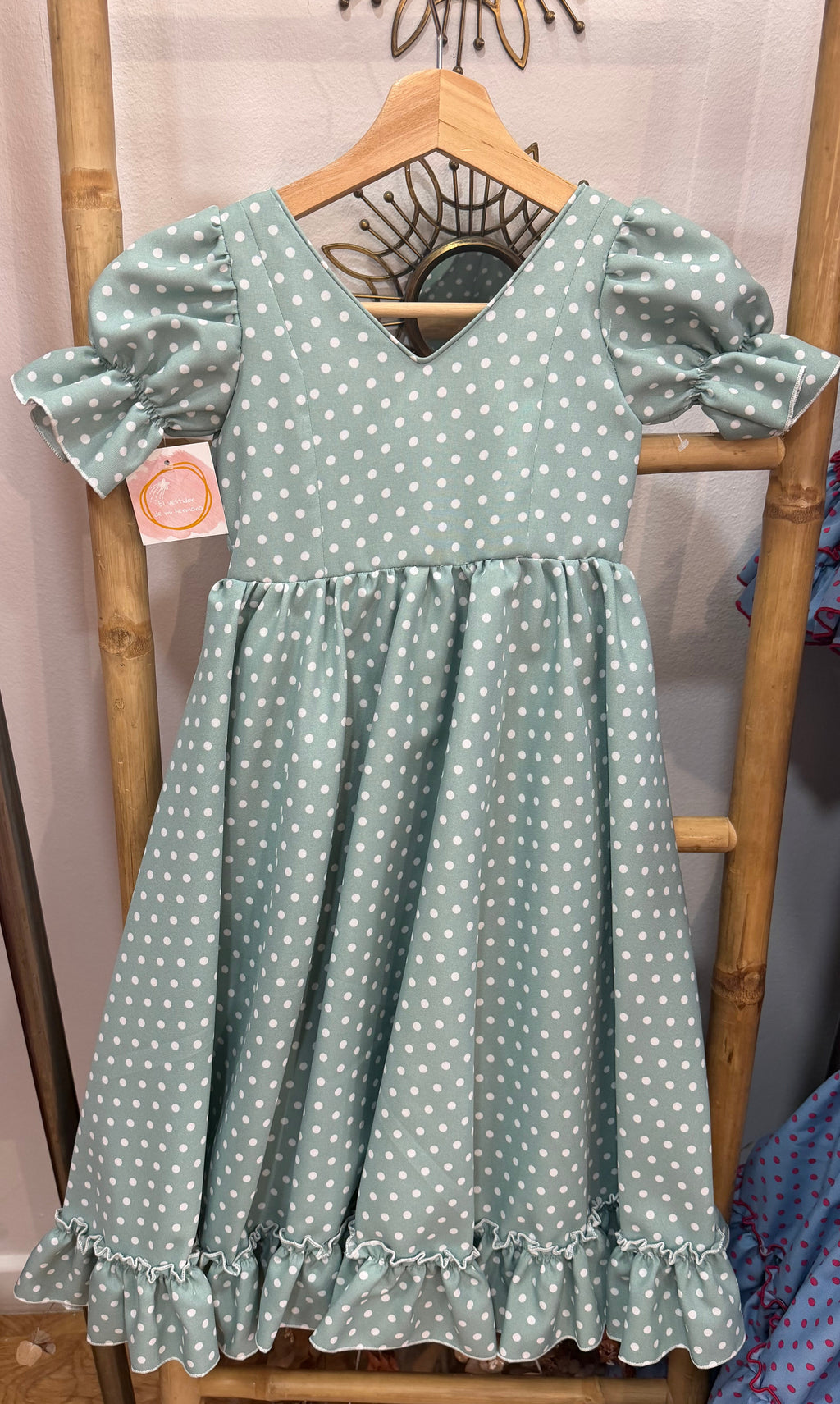 Vestido flamenca bruna