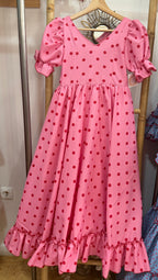 Vestido flamenca bruna