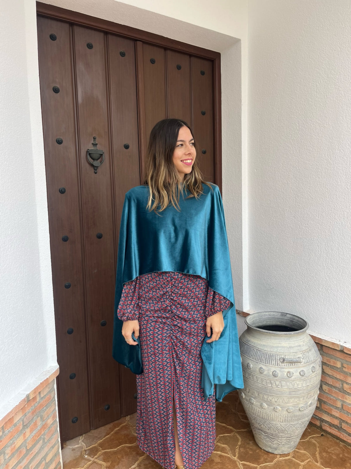 Capa terciopelo