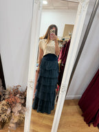 Falda Volantes