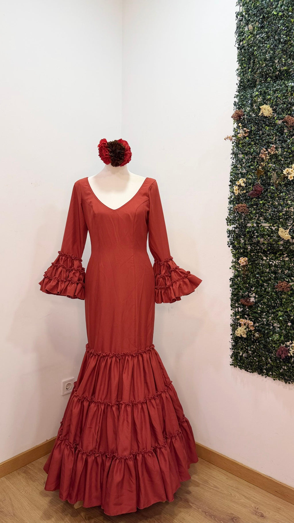 Vestido f carmela caldera
