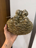 Bombonera bolitas terciopelo