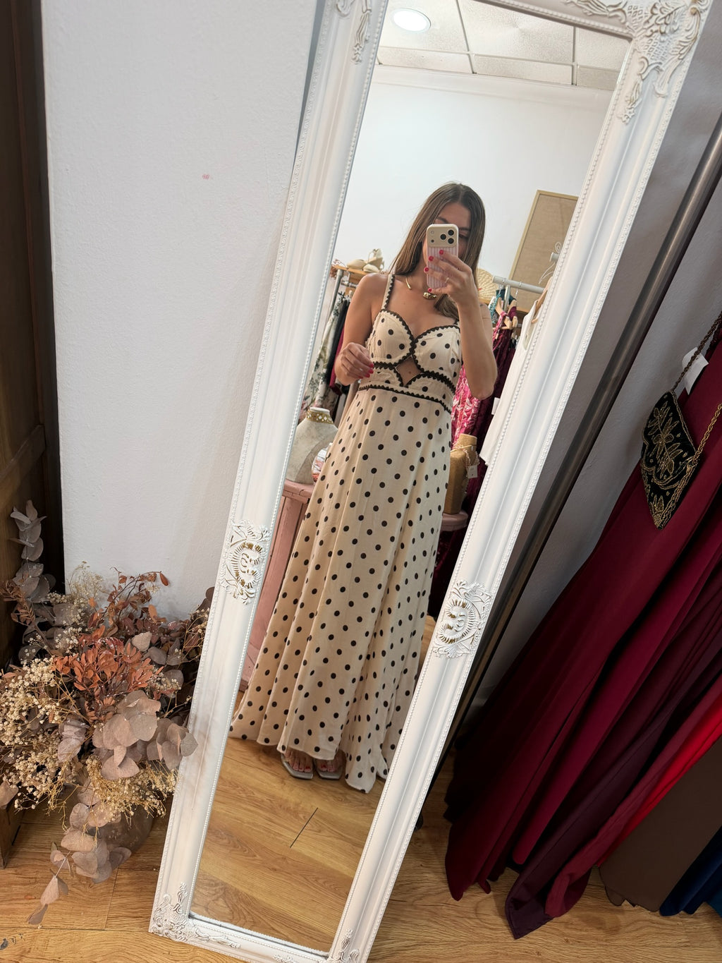 Vestido lunares