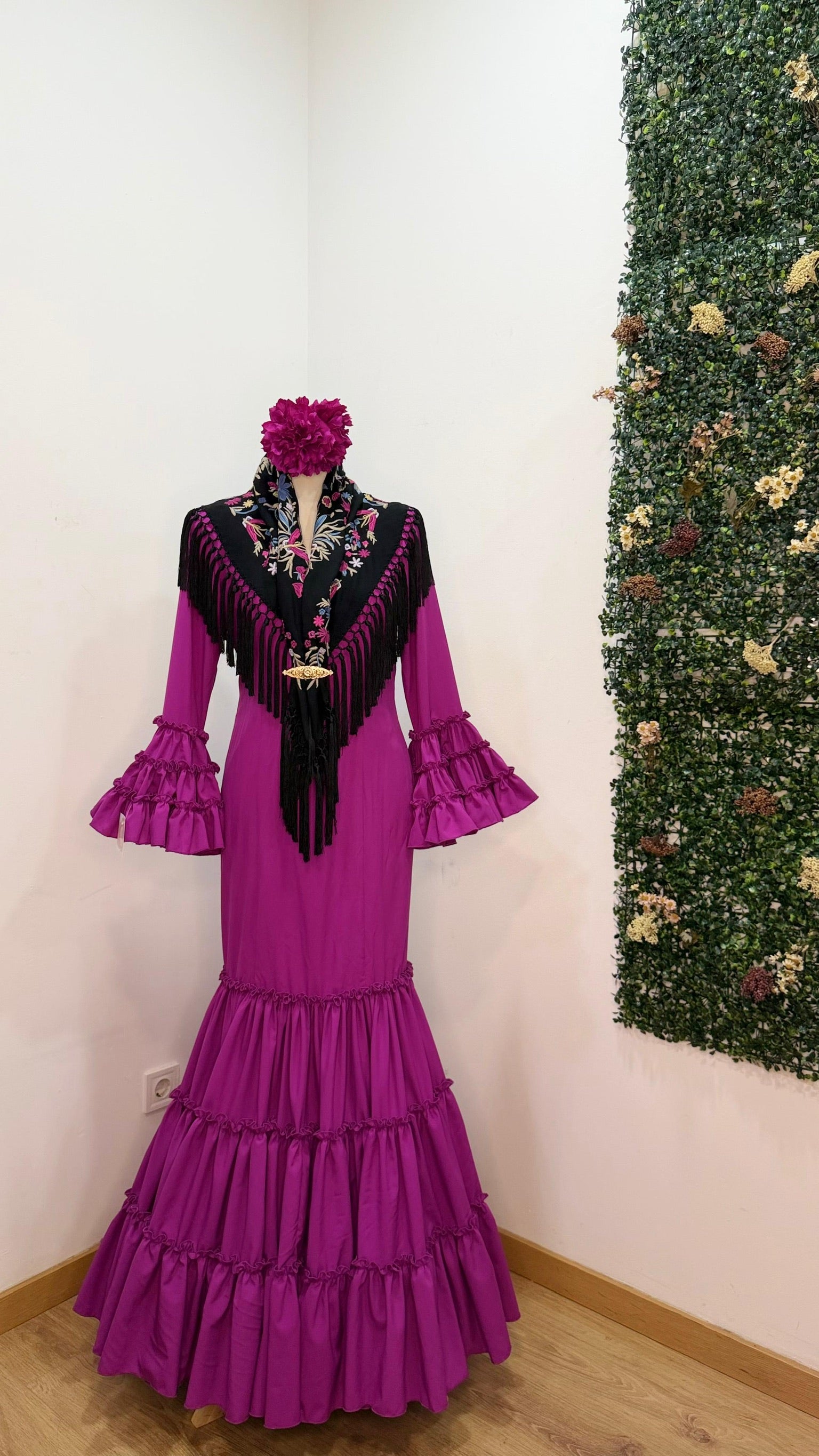 Vestido f carmela buganvilla