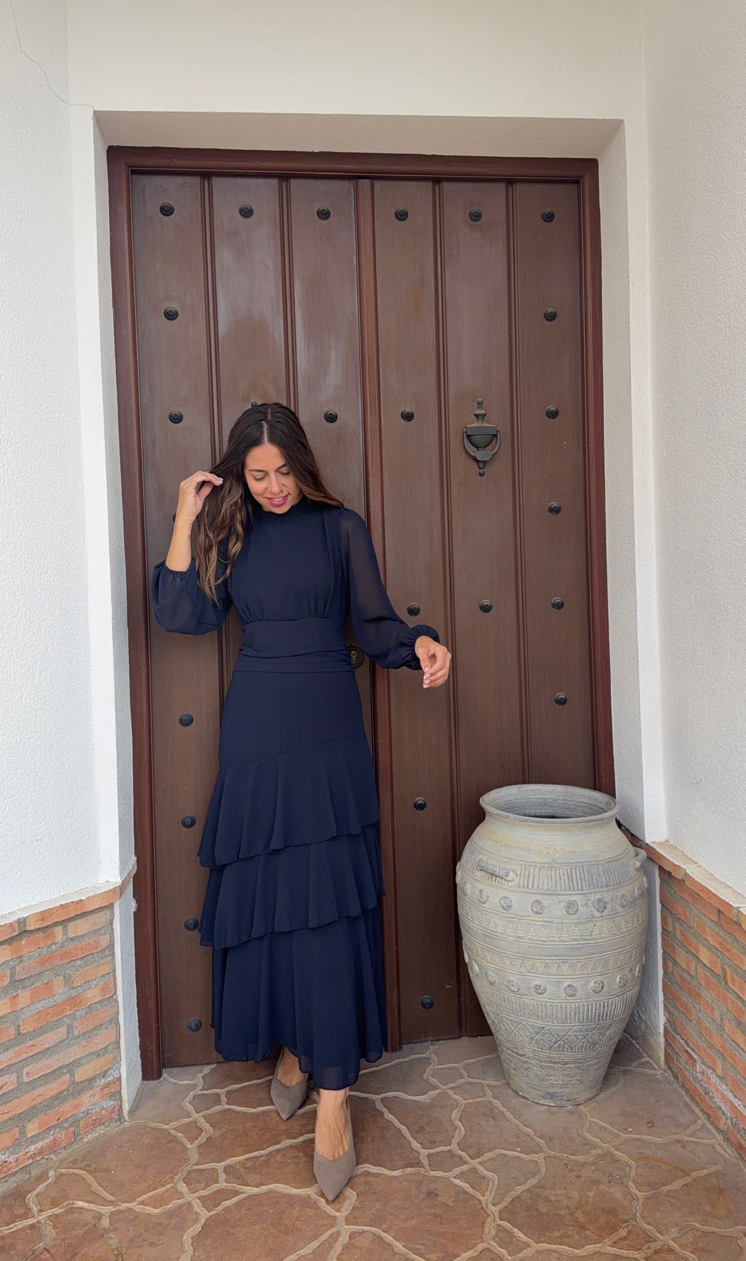 Vestido Janna Azul marino