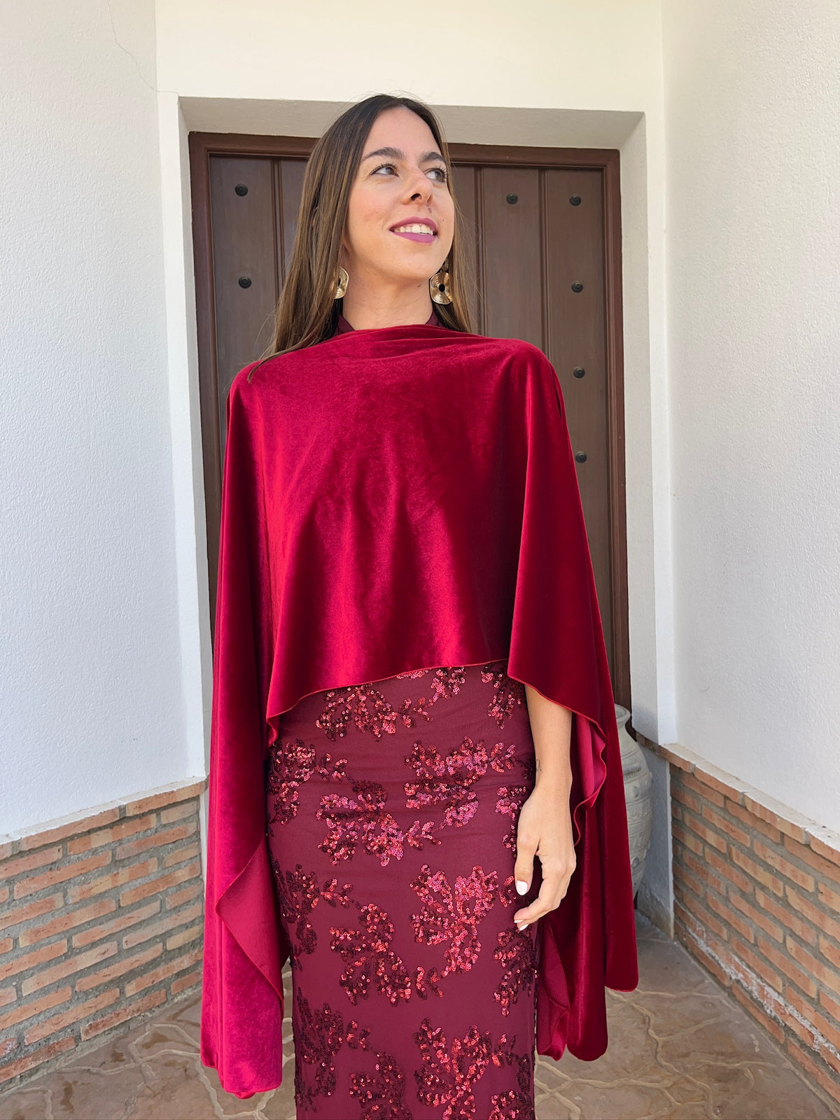 Capa terciopelo