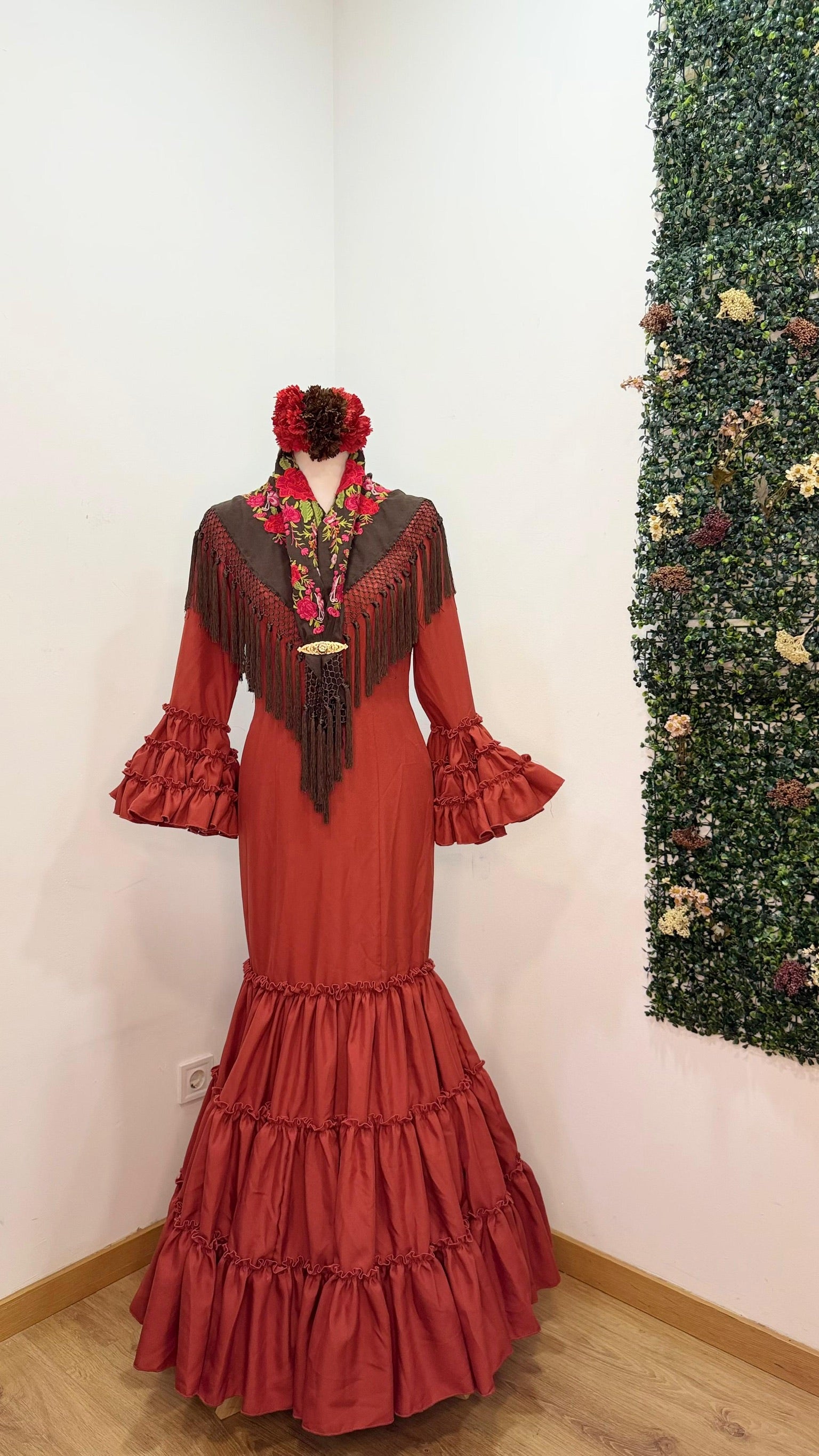 Vestido f carmela caldera