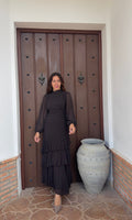 Vestido Janna Marrón chocolate
