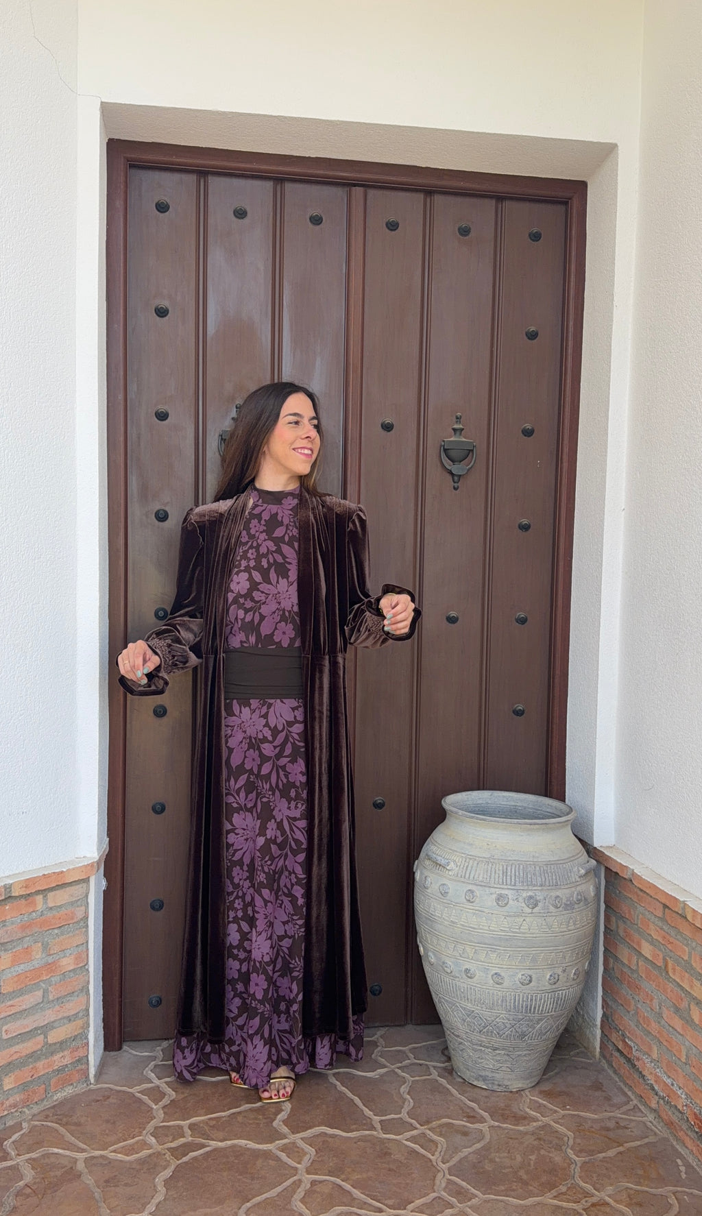 Kimono terciopelo