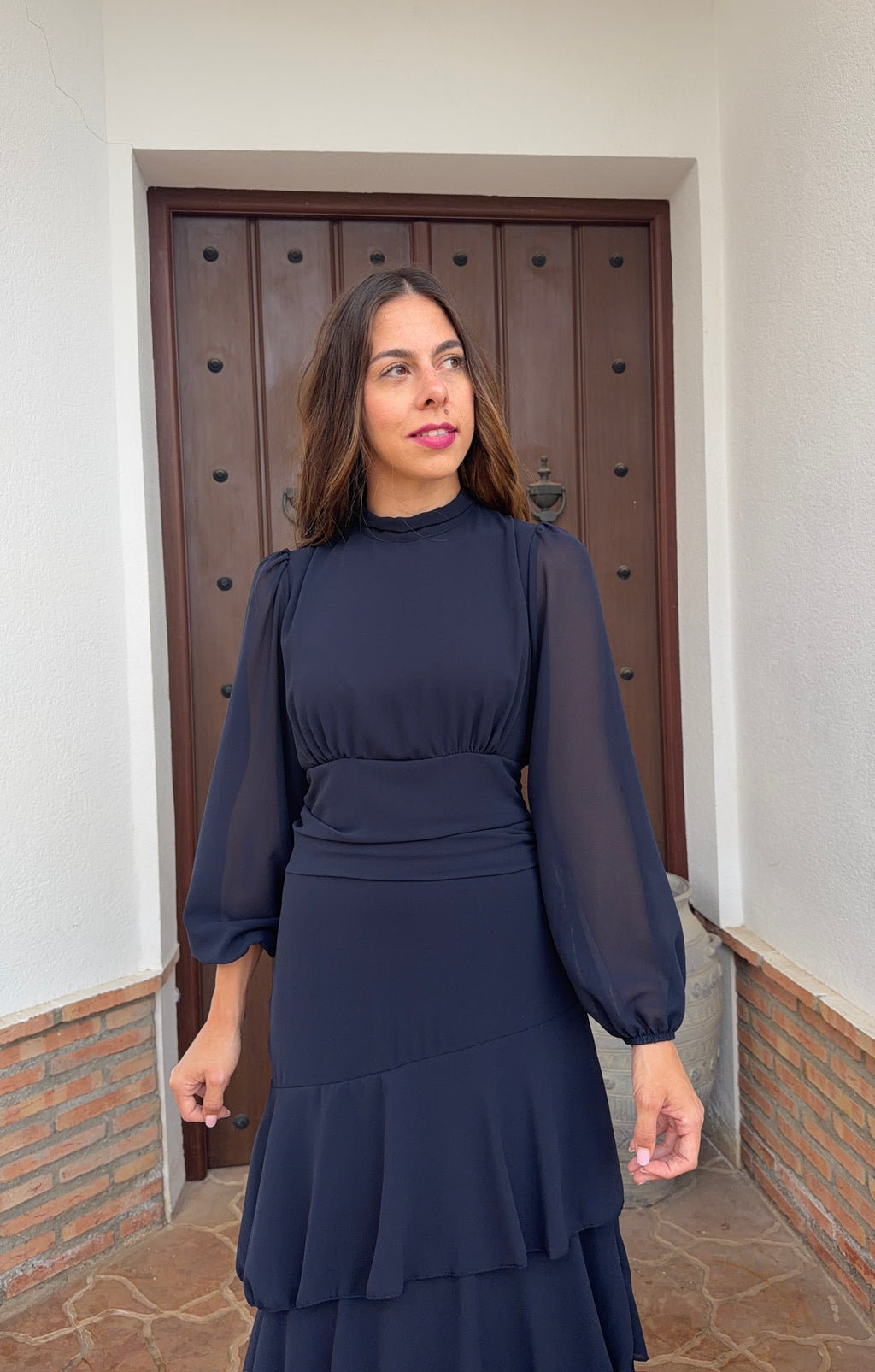 Vestido Janna Azul marino