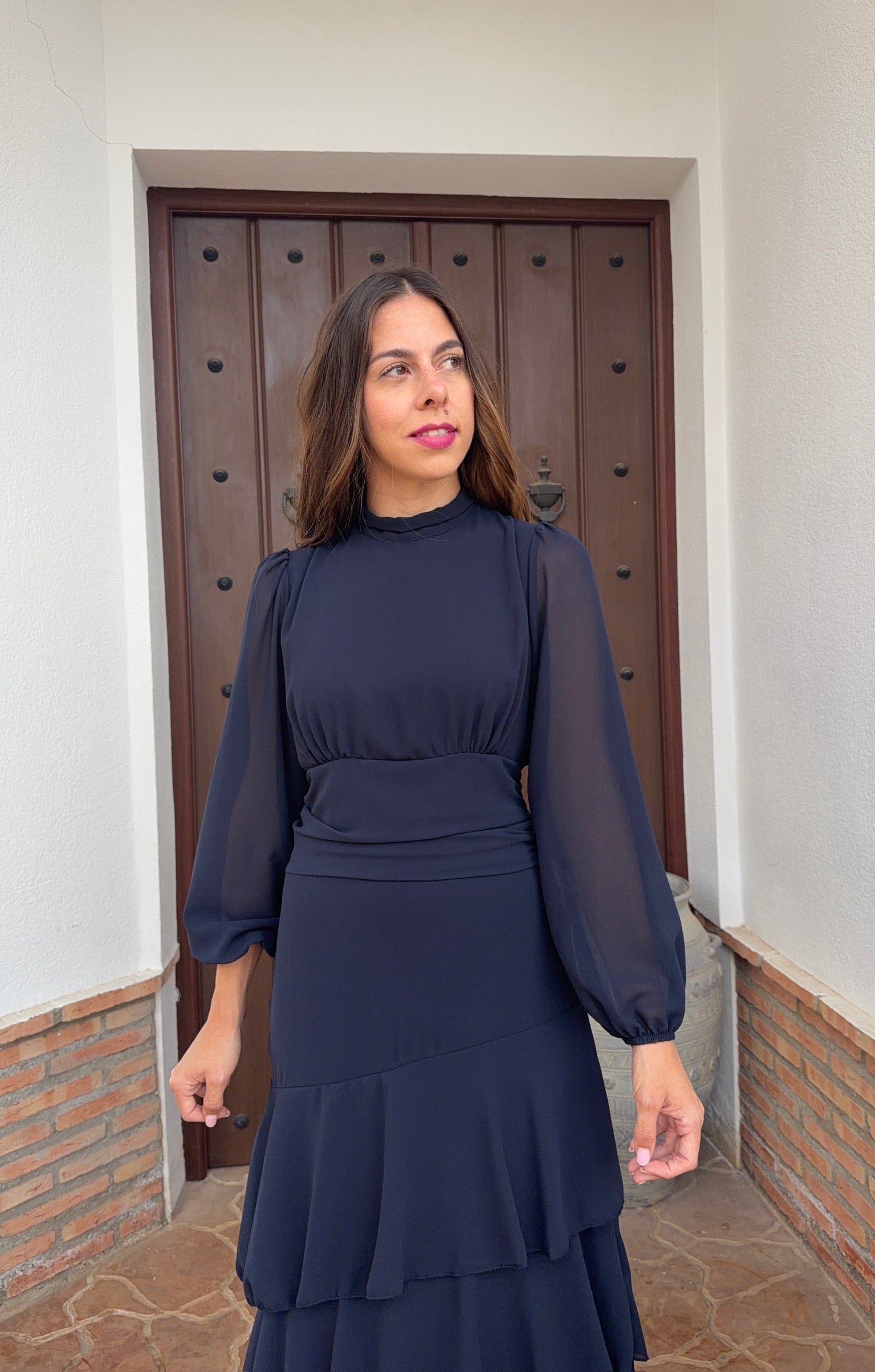 Vestido Janna Azul marino