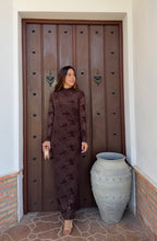 Vestido e Lorena marron