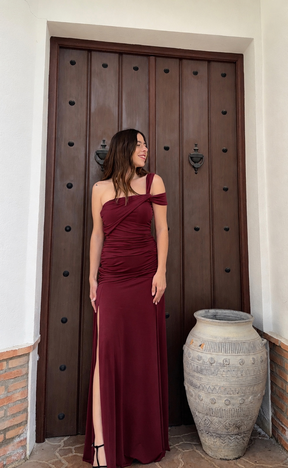 Vestido Drapeado