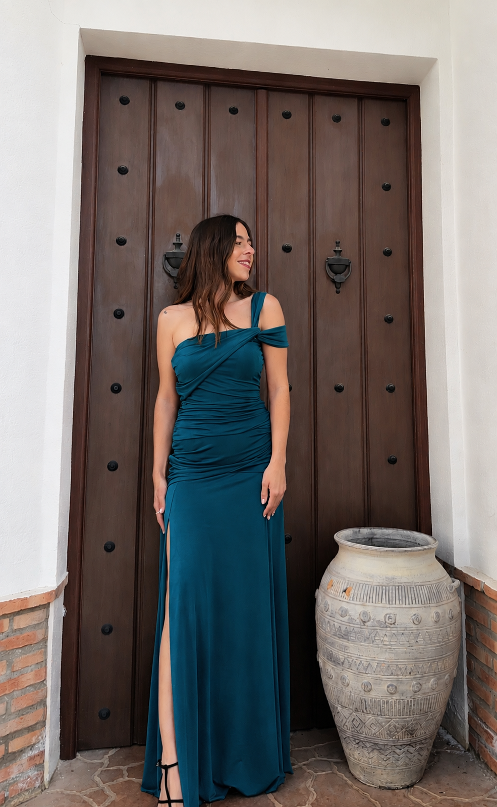 Vestido Drapeado
