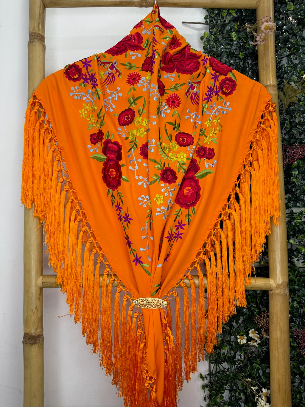 Mantón f rosa