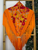 Mantón f rosa