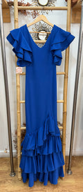 Vestido f abril manga corta