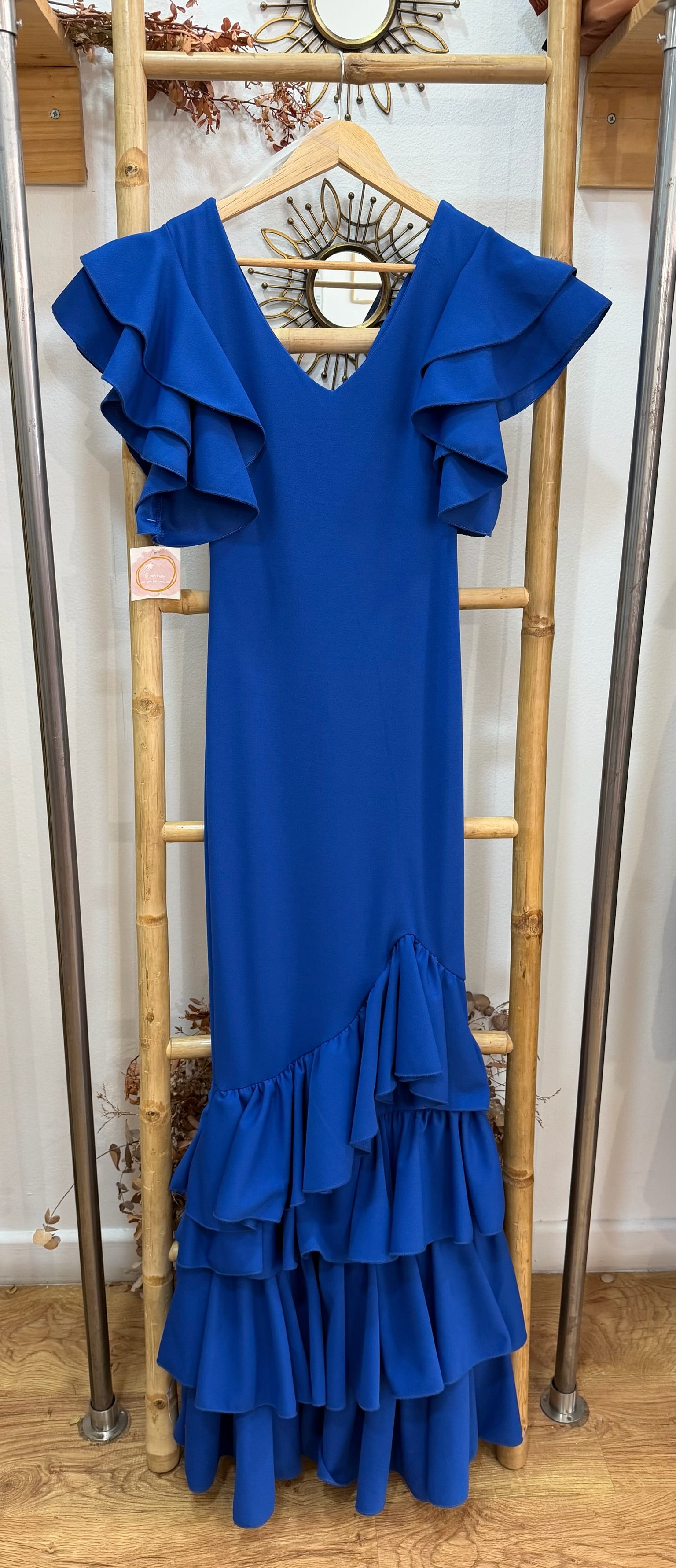 Vestido f abril manga corta