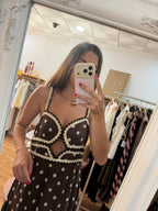 Vestido lunares