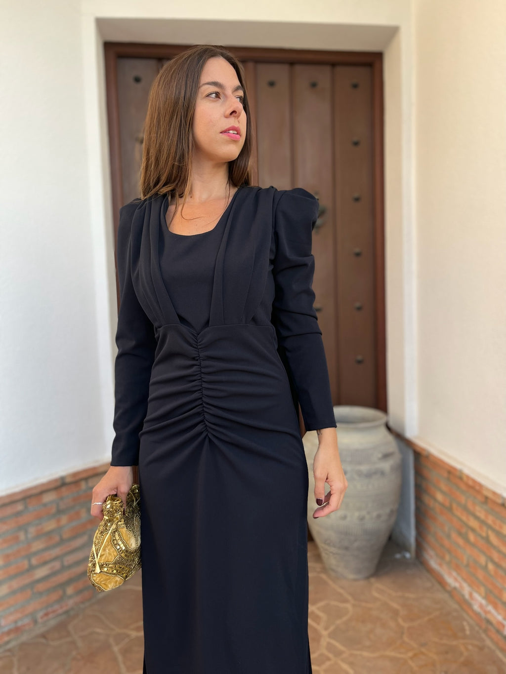 Vestido capa