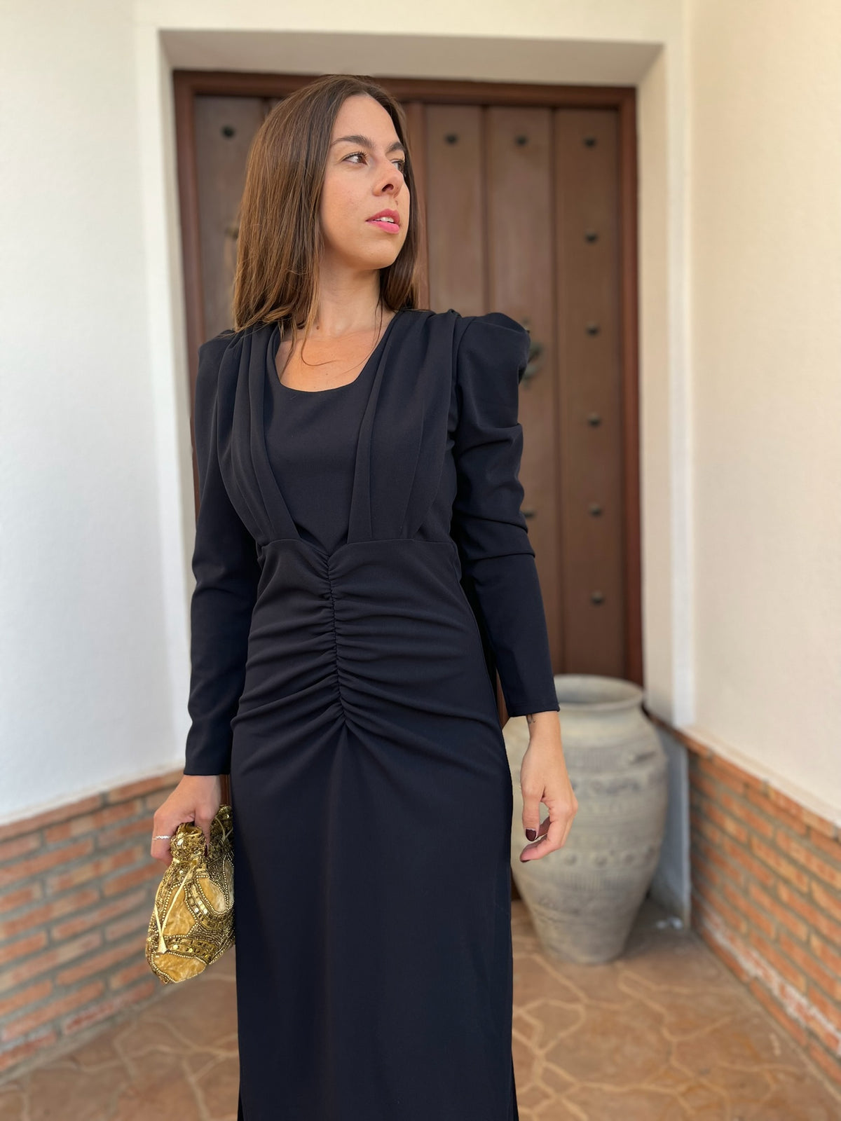 Vestido capa