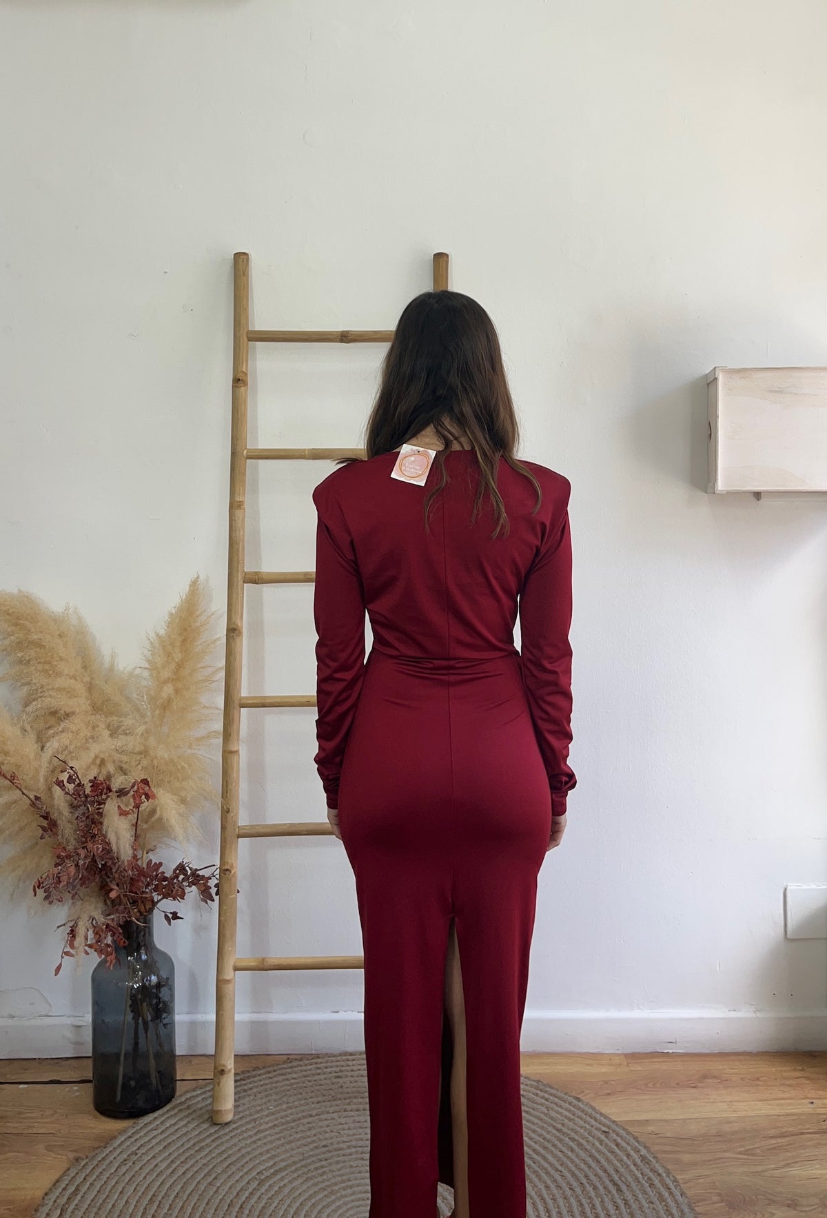 Vestido e saten