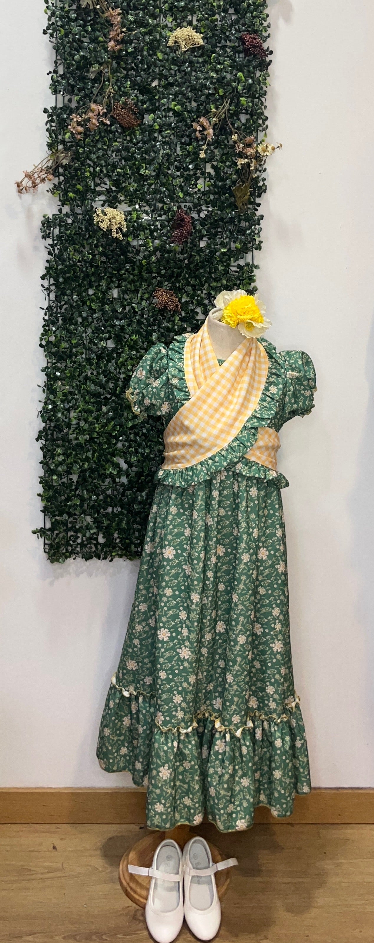 Vestido f flores