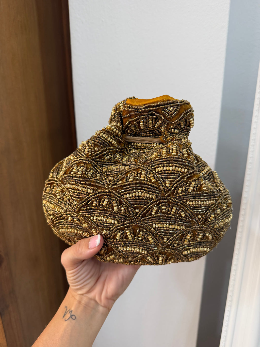 Bombonera bolitas terciopelo