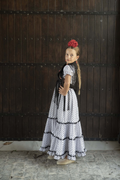 Vestido f raya