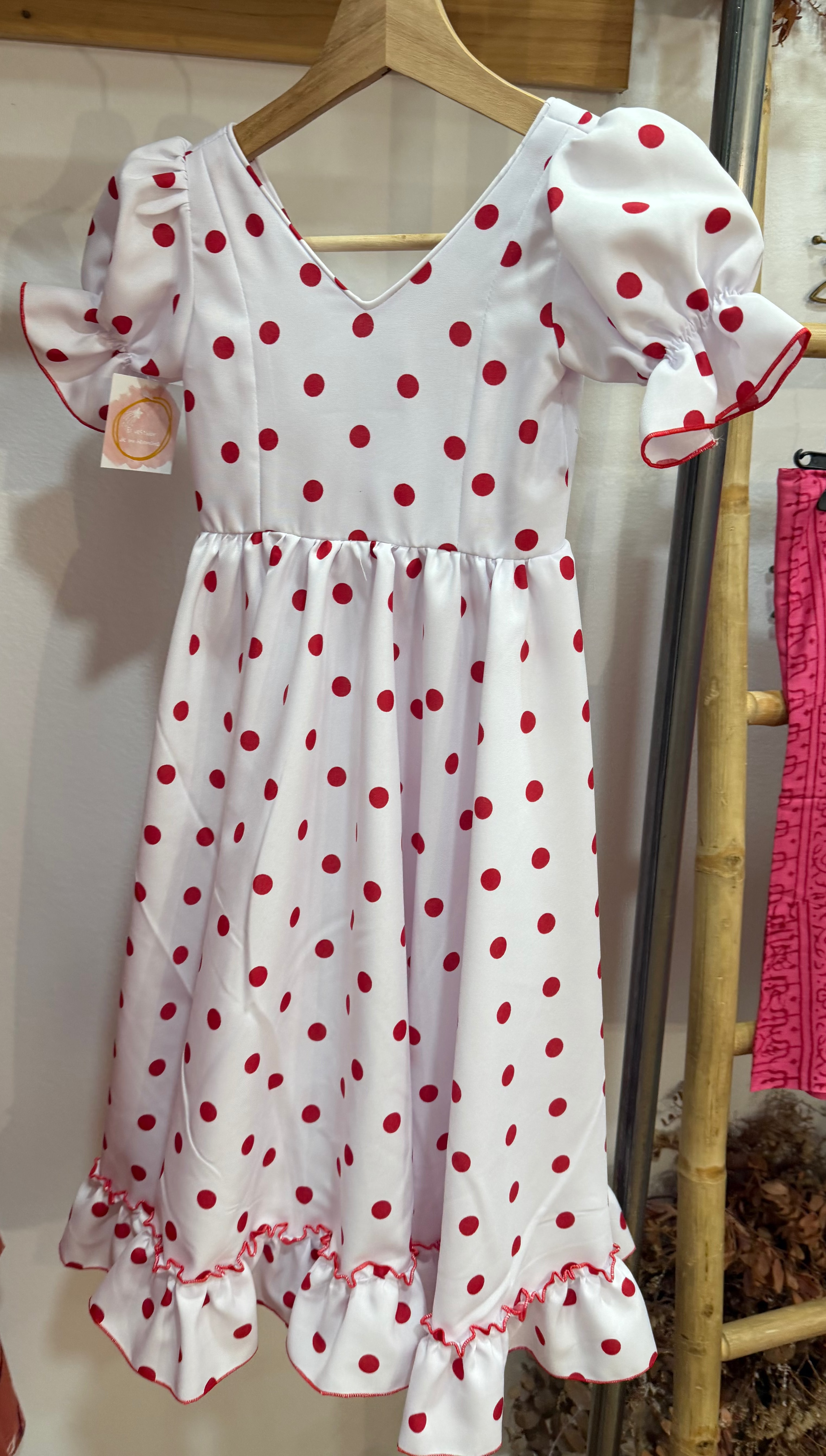 Vestido flamenca bruna