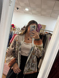Bomber estampada