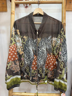 Bomber estampada