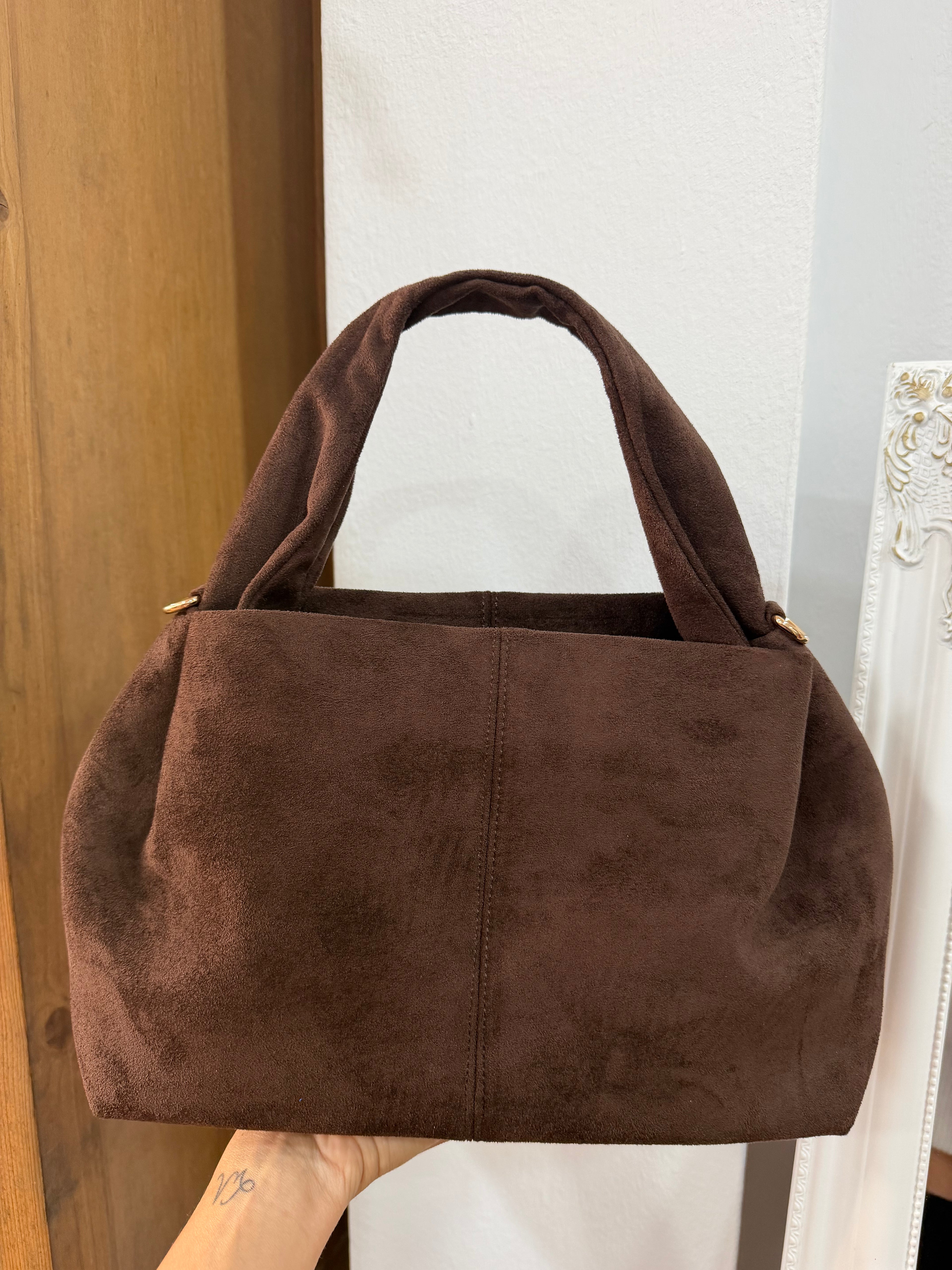 Bolso ante asa corta grande