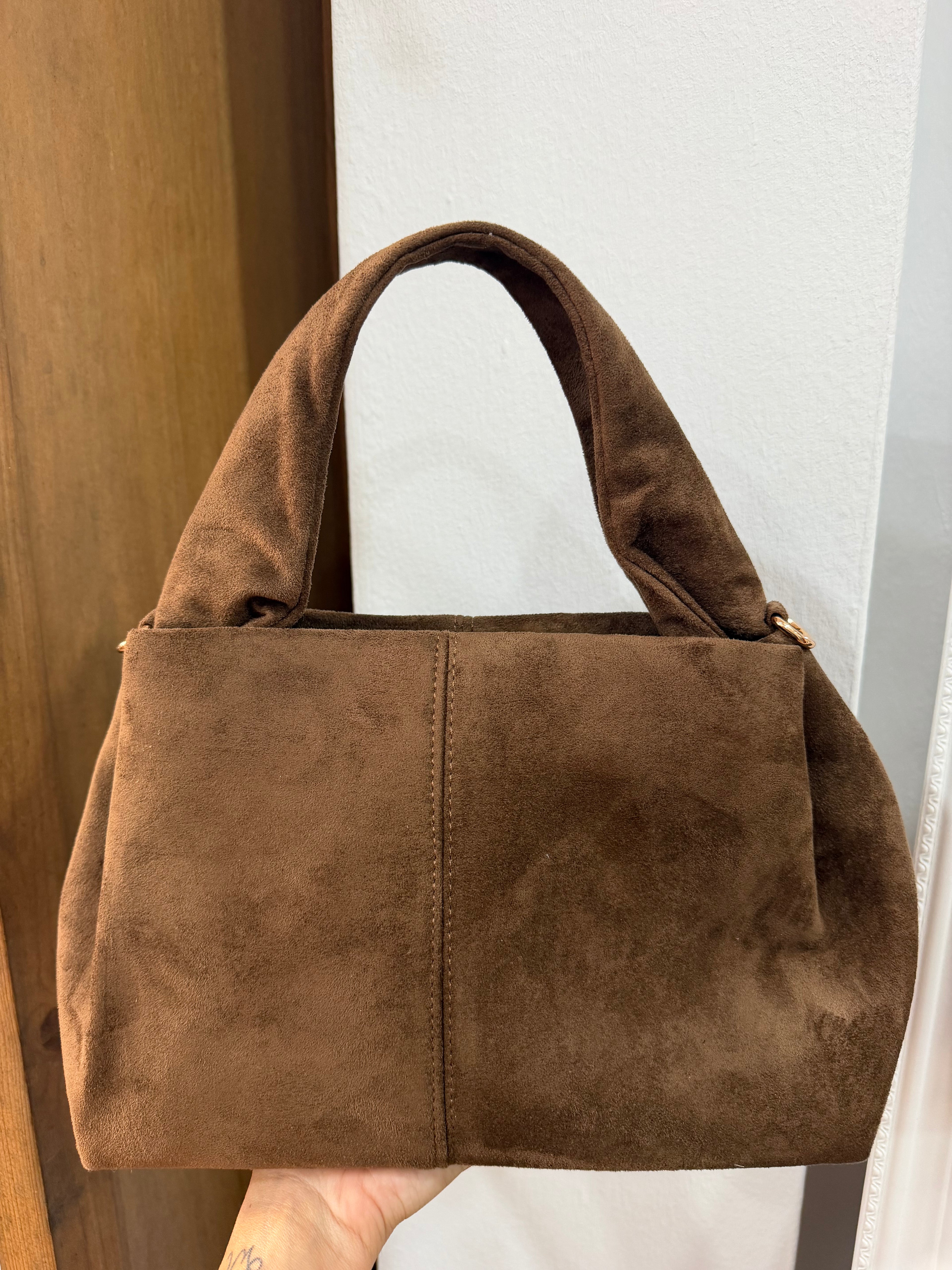 Bolso ante asa corta grande