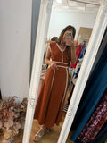 Vestido flecos