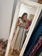 Vestido flecos