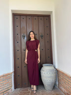 Vestido Francisca manga corta