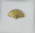 Broche f abanico pequeño