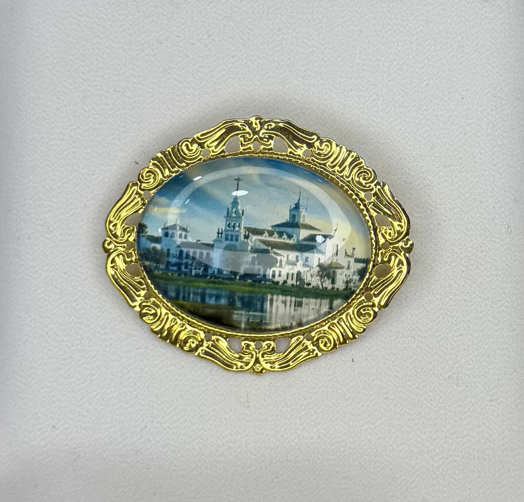 Broche f virgen
