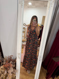 Vestido Estampado Azul