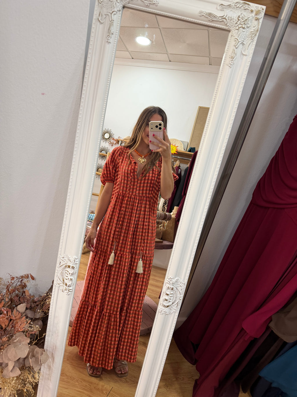 Vestido flúor