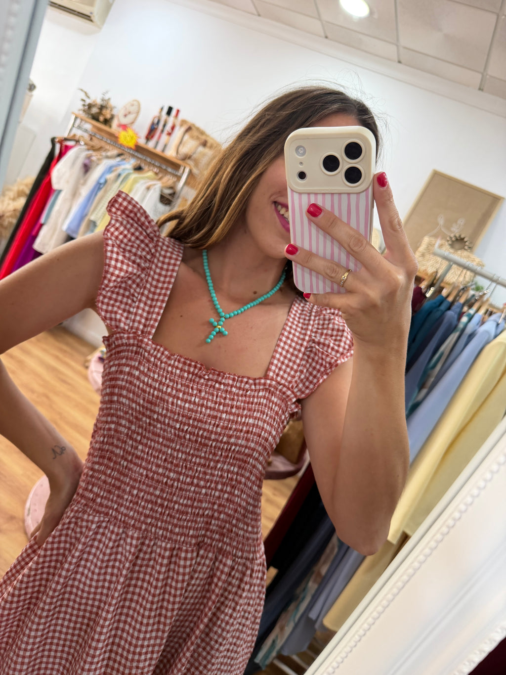 Vestido vichy