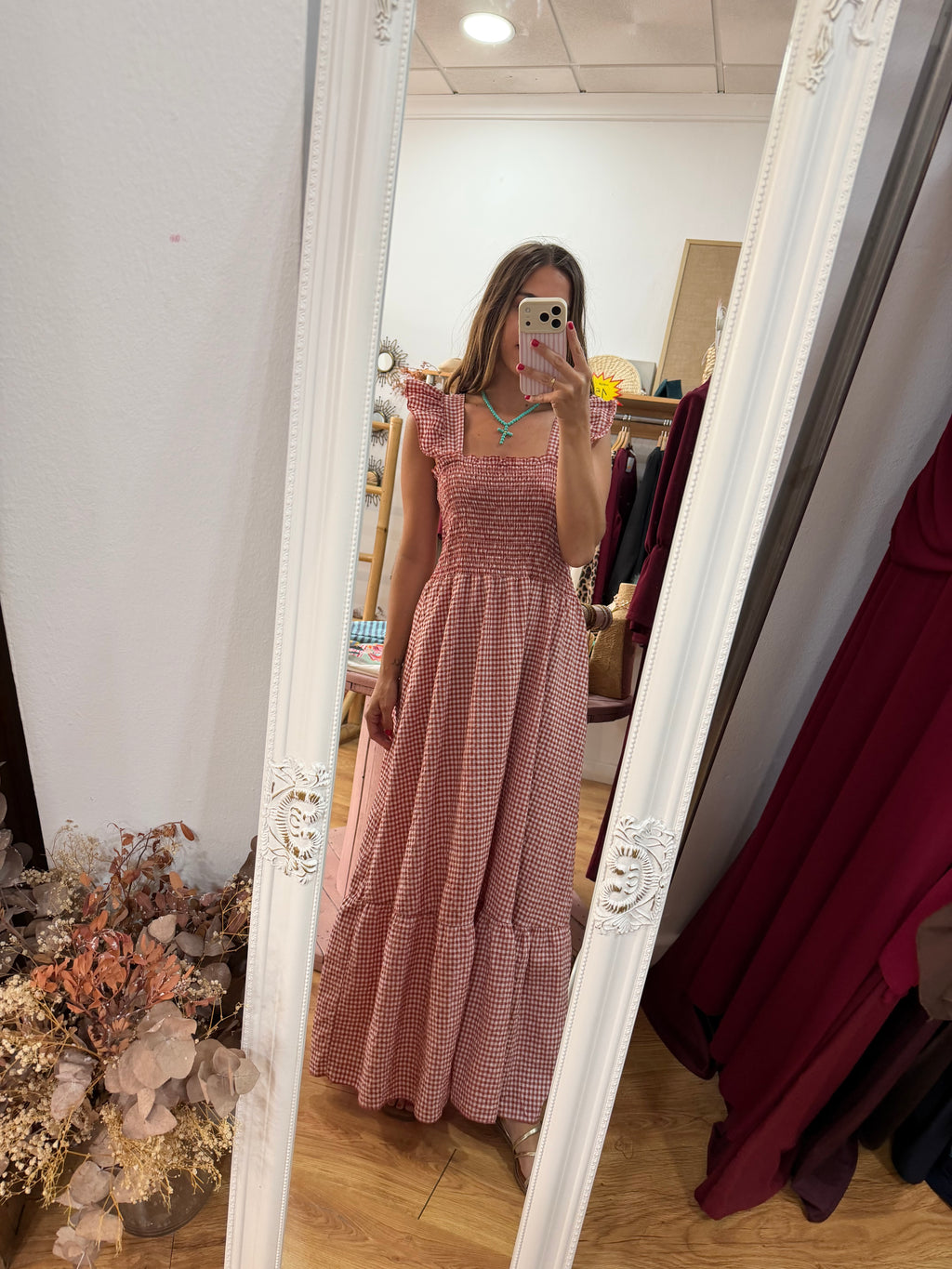 Vestido vichy
