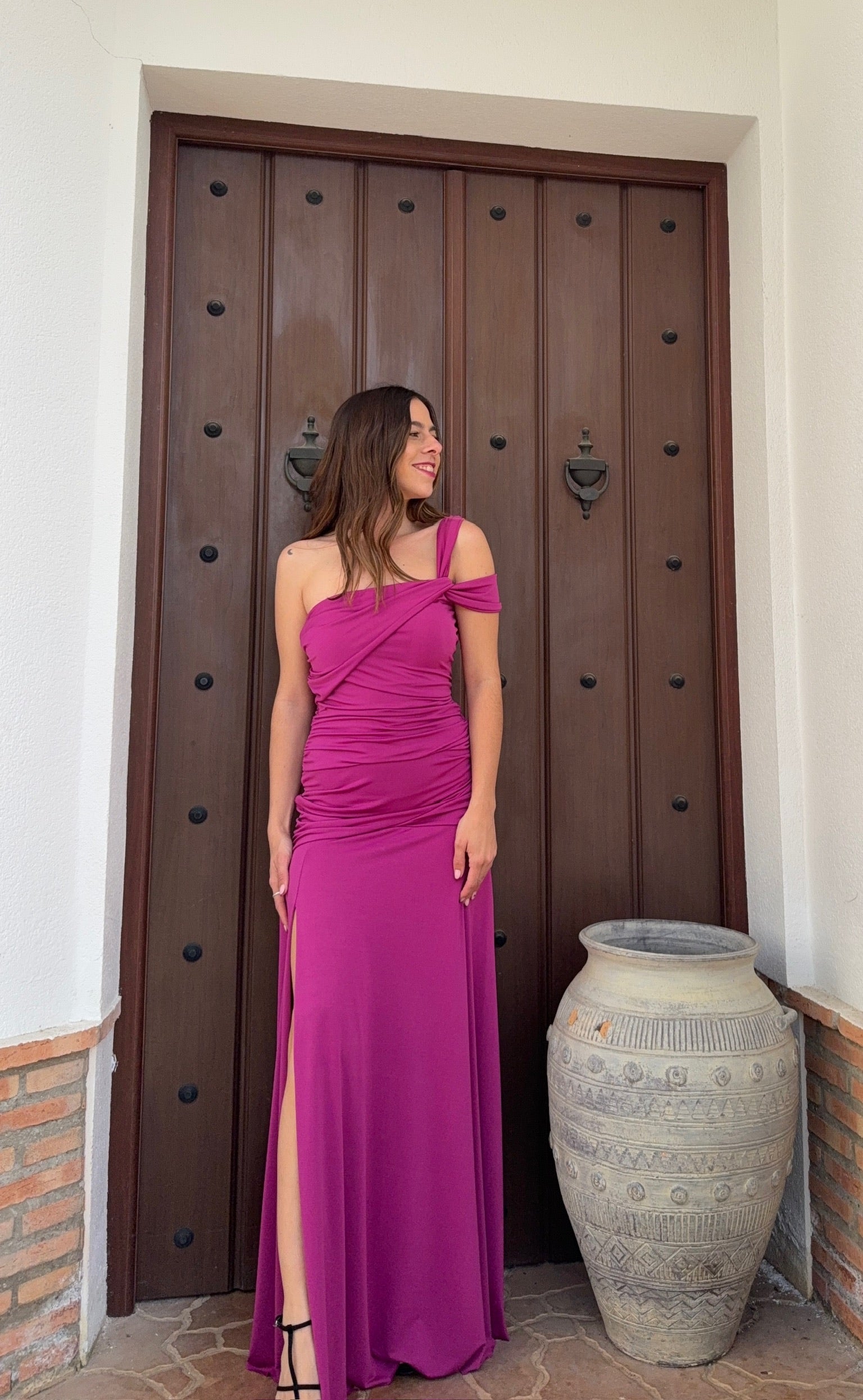 Vestido Drapeado